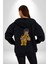 Bruce Lee Dövüş Karakteri Kadın Erkek Baskılı Fermuarlı Kapüşonlu Hırka Sweatshirt 5