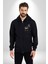 Vahşi Orman Zebra Kadın Erkek Baskılı Fermuarlı Kapüşonlu Hırka Sweatshirt 2