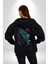 Karga Hristiyan Duası Soft Kadın Erkek Baskılı Fermuarlı Kapüşonlu Hırka Sweatshirt 3