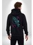 Karga Hristiyan Duası Soft Kadın Erkek Baskılı Fermuarlı Kapüşonlu Hırka Sweatshirt 5