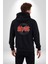 Ac Dc Yüksek Voltaj Rock Kadın Erkek Baskılı Fermuarlı Kapüşonlu Hırka Sweatshirt 5