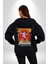 Kıdemli Yunan Tanrısı Antik Heykel Kadın Erkek Baskılı Fermuarlı Kapüşonlu Hırka Sweatshirt 5