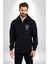 Kaykay Süren Iskelet Adam Kadın Erkek Baskılı Fermuarlı Kapüşonlu Hırka Sweatshirt 4
