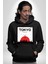 Tokyo Japonya Dünyanın En Geniş Şehri Kadın Erkek Baskılı Üç Iplik Siyah Kapüşonlu Hodie Sweatshirt 1
