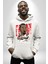 Dwayne Wade Basketbol Yıldızı Kadın Erkek Baskılı Üç Iplik Beyaz Kapüşonlu Hodie Sweatshirt 2
