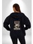 Büyümeye Devam Et Kurukafa Kadın Erkek Baskılı Fermuarlı Kapüşonlu Hırka Sweatshirt 5