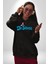 Dr.seuss Komik Şapka Logo Kadın Erkek Baskılı Üç Iplik Siyah Kapüşonlu Hodie Sweatshirt 2