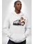Yarış Ekibi Yarışçı Oyuncak Ayı Kadın Erkek Baskılı Üç Iplik Beyaz Kapüşonlu Hodie Sweatshirt 1