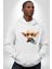 Dobby Tatlı Cüce Kadın Erkek Baskılı Üç Iplik Beyaz Kapüşonlu Hodie Sweatshirt 4