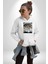 Keşif Gezisi Yeni Çıkıyor Karlı Dağlar Kadın Erkek Baskılı Üç Iplik Beyaz Kapüşonlu Hodie Sweatshirt 3