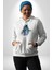 Ruh Emici Saldırgan Hayalet Kadın Erkek Baskılı Üç Iplik Beyaz Kapüşonlu Hodie Sweatshirt 4