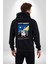 Şehir Gecesi Ayak Seslerinin Senfonisi Kadın Erkek Baskılı Fermuarlı Kapüşonlu Hırka Sweatshirt 5