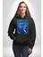 Nefes Al Okyanus Balina Deniz Canlısı Kadın Erkek Baskılı Üç Iplik Siyah Kapüşonlu Hodie Sweatshirt 4