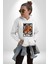Japon Koi Balığı Efsane Balık Kadın Erkek Baskılı Üç Iplik Beyaz Kapüşonlu Hodie Sweatshirt 2