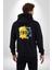 Sarı Lacivert Kuruluş Tarihi Şanlı Kadın Erkek Baskılı Fermuarlı Kapüşonlu Hırka Sweatshirt 3
