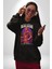 Julius Caesar Roma Diktatör Komutan Kadın Erkek Baskılı Üç Iplik Siyah Kapüşonlu Hodie Sweatshirt 2