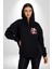 Aşkı Seç Heykel Aşk Meleği Kadın Erkek Baskılı Fermuarlı Kapüşonlu Hırka Sweatshirt 4