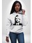 Kurt Cobain Nirvana Gitarist Kadın Erkek Baskılı Üç Iplik Beyaz Kapüşonlu Hodie Sweatshirt 1