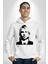 Kurt Cobain Nirvana Gitarist Kadın Erkek Baskılı Üç Iplik Beyaz Kapüşonlu Hodie Sweatshirt 2