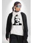 Kurt Cobain Nirvana Gitarist Kadın Erkek Baskılı Üç Iplik Beyaz Kapüşonlu Hodie Sweatshirt 4