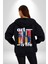 Sanat Hayattır Modern Art Kadın Erkek Baskılı Fermuarlı Kapüşonlu Hırka Sweatshirt 5