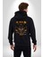 Kaplan Samuray Savaşçı Kadın Erkek Baskılı Fermuarlı Kapüşonlu Hırka Sweatshirt 3