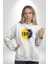 Sarı Lacivert Kuruluş Tarihi Şanlı Kadın Erkek Baskılı Üç Iplik Beyaz Kapüşonlu Hodie Sweatshirt 1