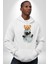 Benim Boşluğuma Ihtiyacım Var Oyuncak Ayı Kadın Erkek Baskılı Üç Iplik Beyaz Kapüşonlu Hodie Sweatshirt 5