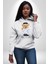 Boşver Oyuncak Tatlı Ayı Kadın Erkek Baskılı Üç Iplik Beyaz Kapüşonlu Hodie Sweatshirt 5