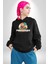 Cennet Iskelet Adam Ada Kadın Erkek Baskılı Üç Iplik Siyah Kapüşonlu Hodie Sweatshirt 1