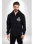 Star Wars Stormtrooper Kaligram Kadın Erkek Baskılı Fermuarlı Kapüşonlu Hırka Sweatshirt 1