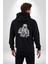 Star Wars Stormtrooper Kaligram Kadın Erkek Baskılı Fermuarlı Kapüşonlu Hırka Sweatshirt 5