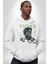 Yunan Tanrısı Poseidon Deniz Baba Kadın Erkek Baskılı Üç Iplik Beyaz Kapüşonlu Hodie Sweatshirt 5