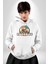 Cennet Iskelet Adam Ada Kadın Erkek Baskılı Üç Iplik Beyaz Kapüşonlu Hodie Sweatshirt 2