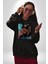 Ice Cube Rap Yıldızı Kadın Erkek Baskılı Üç Iplik Siyah Kapüşonlu Hodie Sweatshirt 5
