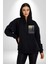 Modern Sanat Çoban Tasarımı Kadın Erkek Baskılı Fermuarlı Kapüşonlu Hırka Sweatshirt 1
