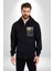Modern Sanat Çoban Tasarımı Kadın Erkek Baskılı Fermuarlı Kapüşonlu Hırka Sweatshirt 2