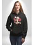Aşkı Seç Heykel Aşk Meleği Kadın Erkek Baskılı Üç Iplik Siyah Kapüşonlu Hodie Sweatshirt 3
