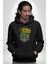 Slytherin Yılan Logo Kadın Erkek Baskılı Üç Iplik Siyah Kapüşonlu Hodie Sweatshirt 5