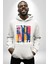 Sanat Hayattır Modern Art Kadın Erkek Baskılı Üç Iplik Beyaz Kapüşonlu Hodie Sweatshirt 5