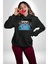 Boks Şampiyonu Muhammed Ali Kadın Erkek Baskılı Üç Iplik Siyah Kapüşonlu Hodie Sweatshirt 5