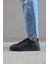Knack Sneakers Ayakkabı 010 Siyah (Siyah Taban) 2