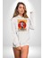 Kıdemli Yunan Tanrısı Antik Heykel Kadın Erkek Baskılı Üç Iplik Beyaz Kapüşonlu Hodie Sweatshirt 1