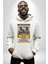 Boba Fett Darth Vader Boks Müsabakası Kadın Erkek Baskılı Üç Iplik Beyaz Kapüşonlu Hodie Sweatshirt 1
