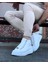 Wagoon WG032 Beyaz Bağcıklı Sneakers Yarım Bilek Bot 3