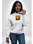 Hayattan Düşüş Sokak Tarzı Kadın Erkek Baskılı Üç Iplik Beyaz Kapüşonlu Hodie Sweatshirt 1