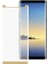 Samsung Galaxy Note 8 Uyumlu Ekran Koruyucu Cam - Gold 1