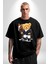 Binici Tatlı Havalı Oyuncak Ayı Kadın Erkek Ön Baskılı Siyah Pamuklu Tişört Penye Klasik 1