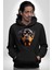 Rottweiler Alman Irkı Köpek Kadın Erkek Baskılı Üç Iplik Siyah Kapüşonlu Hodie Sweatshirt 5