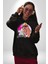 Gta San Andreas Logo Kadın Erkek Baskılı Üç Iplik Siyah Kapüşonlu Hodie Sweatshirt 2